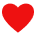 Heart icon representing lives